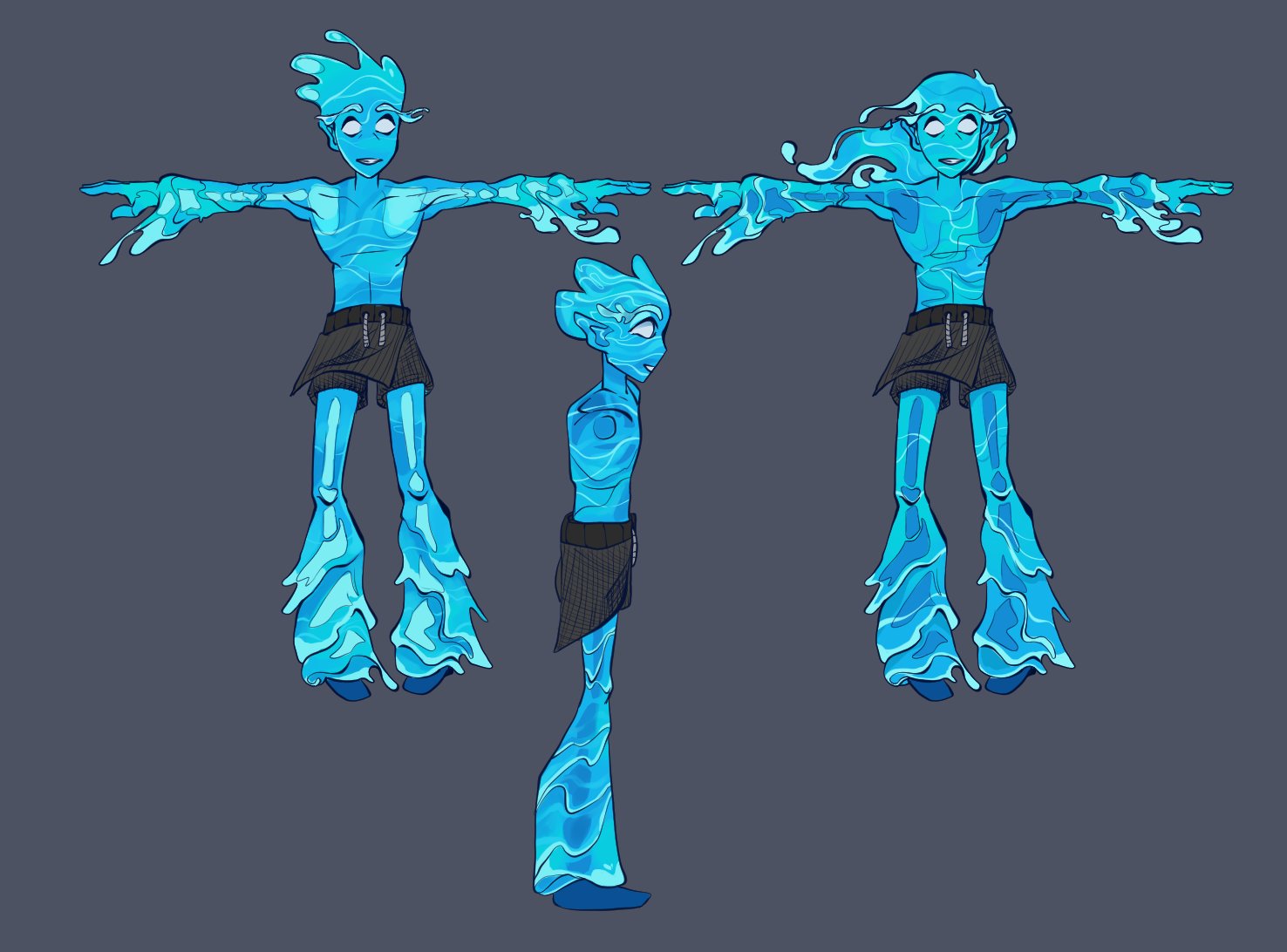 WaveWeaver higher-fidelity concept in cool palette